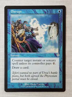 NM Disrupt Invasion Mtg Magic the Gathering - Image 1