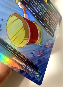 MTG Piko Piko Hammer - Hammer of Nazahn (Rainbow Foil) Secret Lair x Sonic 2098 - Image 5