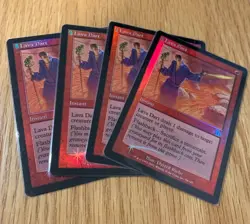 Lava Dart Judgment FOIL NM- Magic the Gathering MtG 4x Full Playset - Image 1