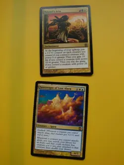 Mayael's Aria and Sovereign of lost alara. Alara Reborn 2 MTG cards - Image 1