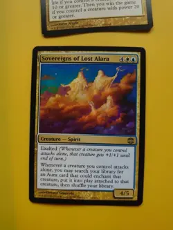 Mayael's Aria and Sovereign of lost alara. Alara Reborn 2 MTG cards - Image 2