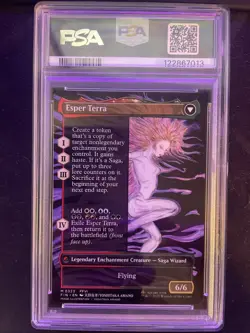 2025 MTG FINAL FANTASY #0323 ESPER TERRA/TERRA, MAGICAL ADEPT PSA 10 - Image 2