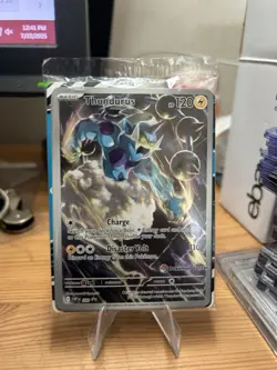 Thundurus - SVP 209 TCG Pokemon Center PROMO BLACK BOLT ETB Card Sealed - Image 1
