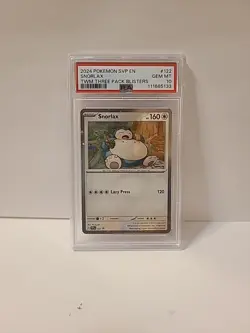 Pokemon: Twilight Masquerade - Snorlax SVP 122 Promo Cosmo HOLO - Image 1