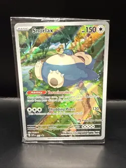 Pokemon Snorlax 051 Scarlet & Violet 151 Pokemon Center Exclusive Promo Sealed - Image 1