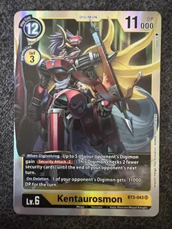Digimon Card Game Kentaurosmon BT3-043 SR NM - Image 1