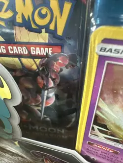 Pokemon TCG Marshadow GX Box Collection 3 Booster Packs & Promo Sealed New - Image 3