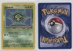 Spinarak Pokemon Neo Discovery #64 2001 15fy - Image 3