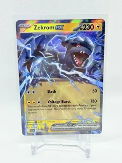 Zekrom ex 034/086 Sv: Black Bolt Pokemon TCG Holo Double Rare 2025 NM PACK FRESH - Image 1