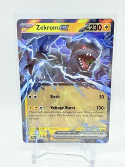 Zekrom ex 034/086 Sv: Black Bolt Pokemon TCG Holo Double Rare 2025 NM PACK FRESH - Image 4