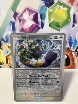 Tornadus 078/086 Reverse Holo Rare - Pokemon TCG White Flare - NM - Image 1