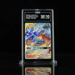 Graded Pokemon Card Lot Charizard Tag Team - Image 1
