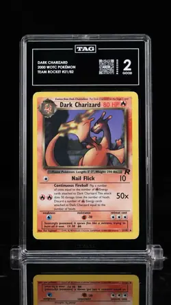 Graded Pokemon Card Lot Charizard Tag Team - Image 5