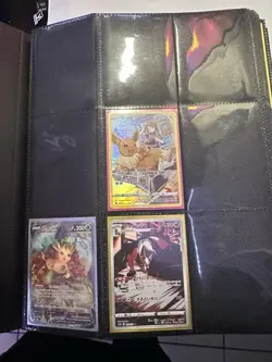 Pokemon Binder Collection Of 350+ Cards With Modern And Vintage - Image 1