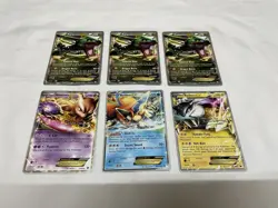 Pokemon Card Lot of 6 EX World Championships Rayquaza Mewtwo Keldeo Raikou - Image 1