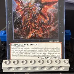 Yugioh - Blaze, Supreme Ruler of All Dragons BLTR-EN045 1st Secret Rare NM - Image 3