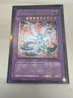 Yugioh - Chimeratech Overdragon POTD-EN034 Ultimate - GERMAN DE034 LP - Image 1