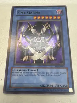 Yugioh Garma Sword TP8-EN005 TP8-FR005 Super Rare FRENCH LP - Image 1