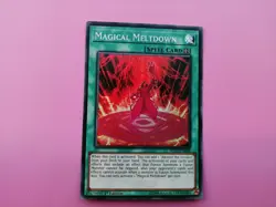 Yugioh Magical Meltdown SHVA-EN042 1st edition Super rare - Image 1