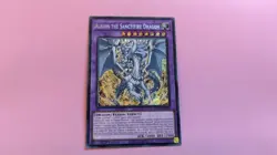Yugioh Albion The Sanctifire Dragon MP24-EN082 1st edition Prismatic Secret Rare - Image 1