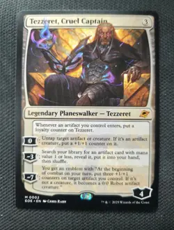Tezzeret, Cruel Captain Edge of Eternities Regular - Image 1