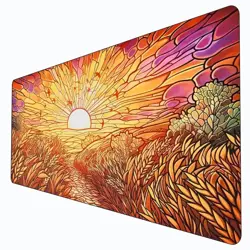 MTG Magic The Gathering Stained Glass Sunrise XXL Card Gaming Mat Playmat - Image 2