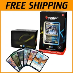 100-Card White-Blue Commander Deck - Magic: The Gathering First Flight Edition - Image 1
