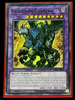 Guardian Chimera Super Rare 1st Edition Mint Yu-Gi-Oh! Card [RA02-EN023] - Image 1