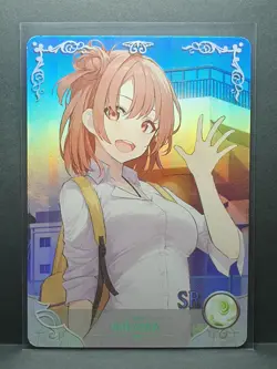 Goddess Story Anime Card - NS 11SR 29 - Yuigahama Yui - Image 1