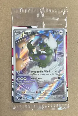 2025 Pokemon White Flare Tornadus Sealed Black Star Promo Card 210 - Image 1