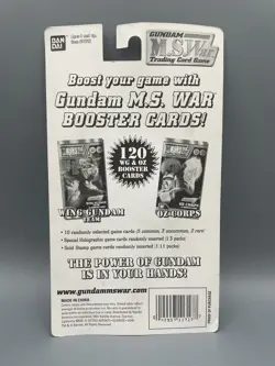 Gundam M.S. War Trading Card Game Oz Corps 10 Card Factory Sealed Booster Pack - Image 2