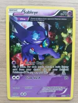 Pokemon Sableye XY92 Holo Black Star Promo Card NM Condition - Image 1