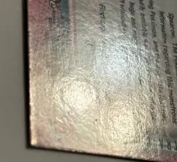 Fearow CARD #22 Spectra-Chrome Topps Chrome Pokemon Card NOT MINT - Image 4