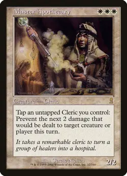 MTG - Master Apothecary - Odyssey - X1 - (NM) - - Image 1