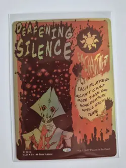 WOTC MtG Magic the Gathering Deafening Silence (R) NM - Image 1