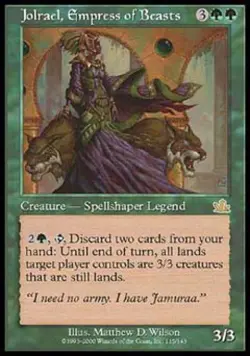 Jolrael, Empress of Beasts - Light Play MTG Prophecy - Image 1
