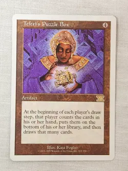 NM Teferi's Puzzle Box Classic Sixth Edition Mtg Magic the Gathering - Image 1