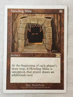 NM Howling Mine Classic Sixth Edition Mtg Magic the Gathering - Image 1