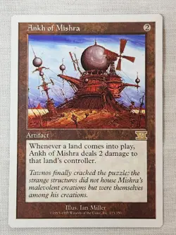 NM Ankh of Mishra Classic Sixth Edition Mtg Magic the Gathering - Image 1