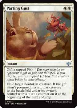 NM Parting Gust, MTG, Bloomburrow, Magic the Gathering, 24 - Image 1