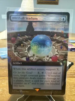 Blitzball Stadium Extended Art Foil - FIC 0111 NM - MTG Magic - Image 1