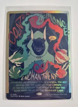 Counter balance enchantment Secret Lair Drop Series Magic The Gathering MTG - Image 1