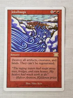 NM Jokulhaups Classic Sixth Edition Mtg Magic the Gathering - Image 1