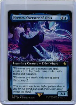 Hermes, Overseer of Elpis 141, Final Fantasy Extended Art REG, FIC MTG TCG - Image 1