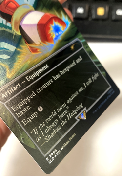 MTG Air Shoes - Swiftfoot Boots (Rainbow Foil) Secret Lair x Sonic 2096 - Image 2