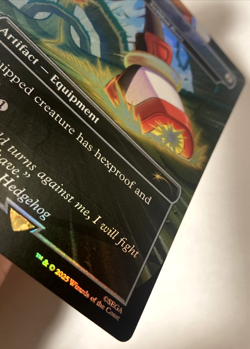 MTG Air Shoes - Swiftfoot Boots (Rainbow Foil) Secret Lair x Sonic 2096 - Image 3