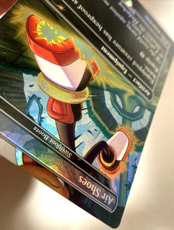 MTG Air Shoes - Swiftfoot Boots (Rainbow Foil) Secret Lair x Sonic 2096 - Image 5