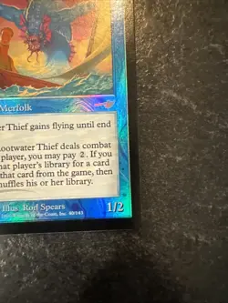 Rootwater Thief - Foil LP, English MTG Nemesis - Image 2