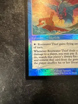 Rootwater Thief - Foil LP, English MTG Nemesis - Image 3