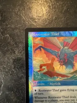 Rootwater Thief - Foil LP, English MTG Nemesis - Image 4